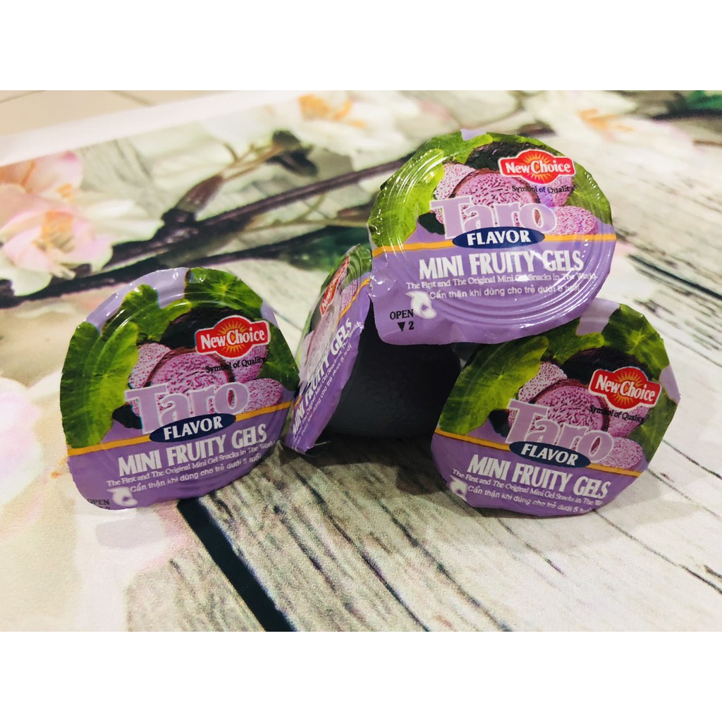 500g thạch trái cây vị khoai môn