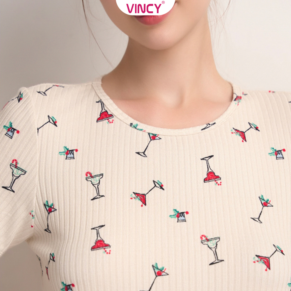[Mua 3 giảm 20%, mua 2 giảm 15%]Bộ Đồ Short Thun Nữ Vincy BST120W31