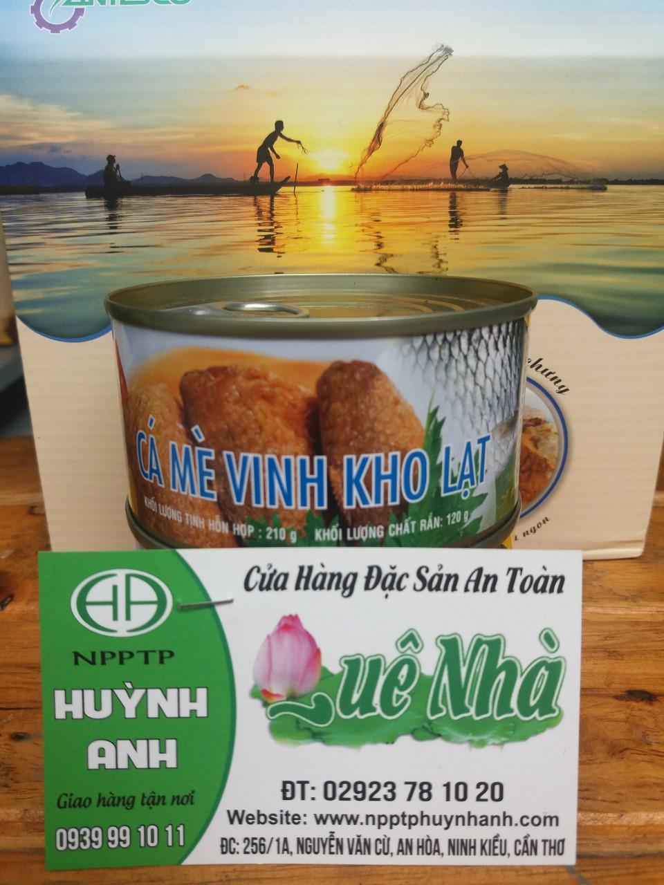CÁ MÈ VINH KHO LẠT - AN GIANG - 1 thùng