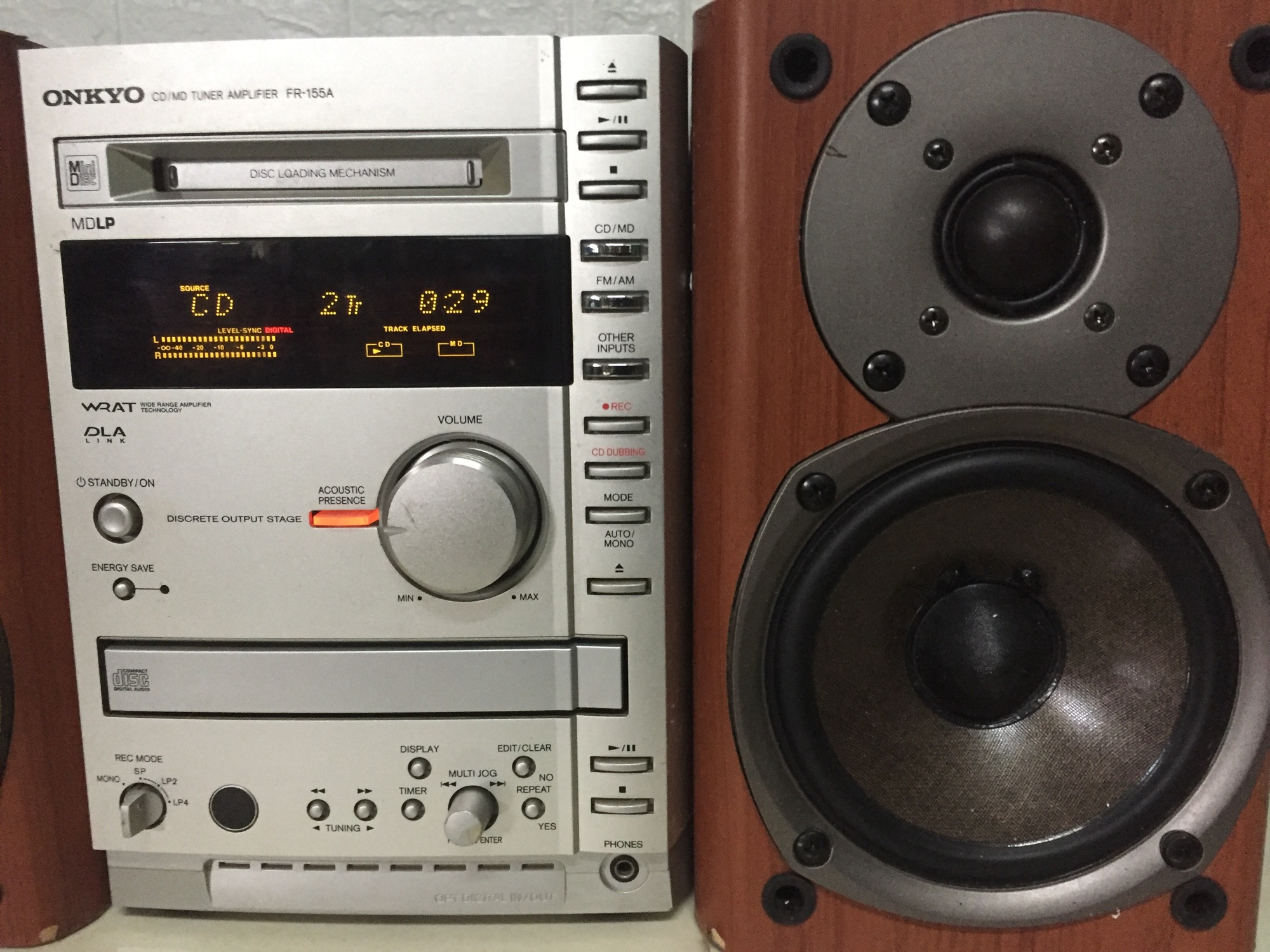 Dàn onkyo FR -155A Có giải mã DAC
