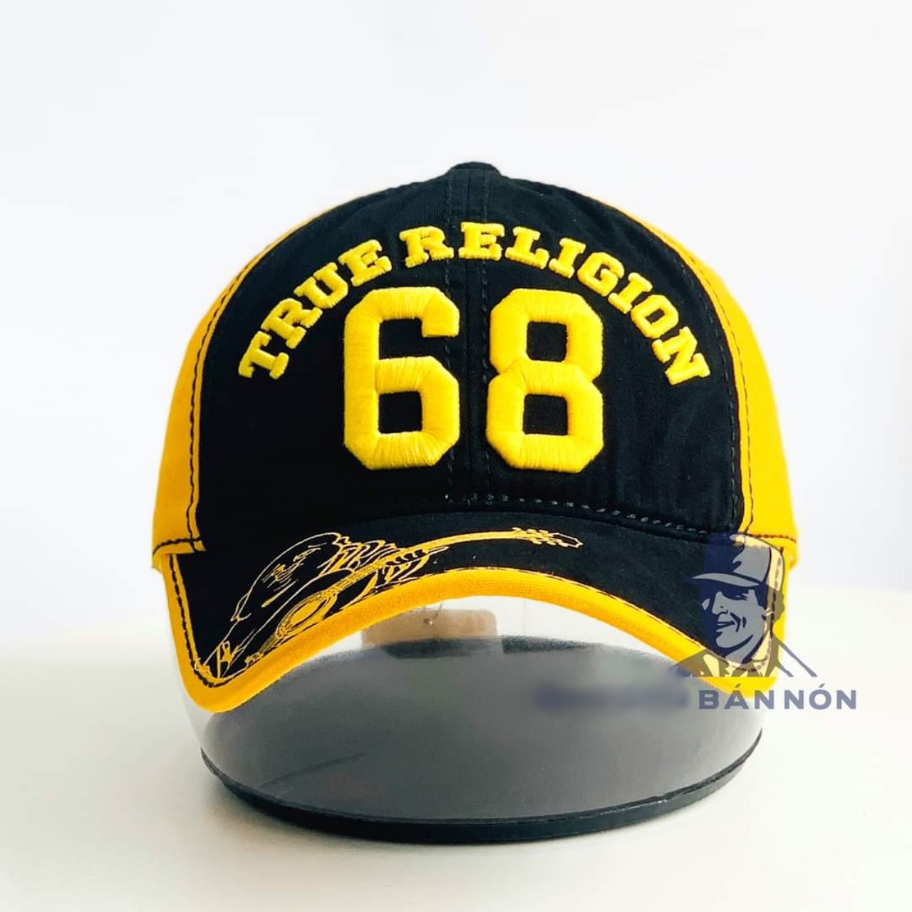 Mũ Lưỡi Trai Ông Địa Số 68 Xuất Khẩu (Màu vàng )