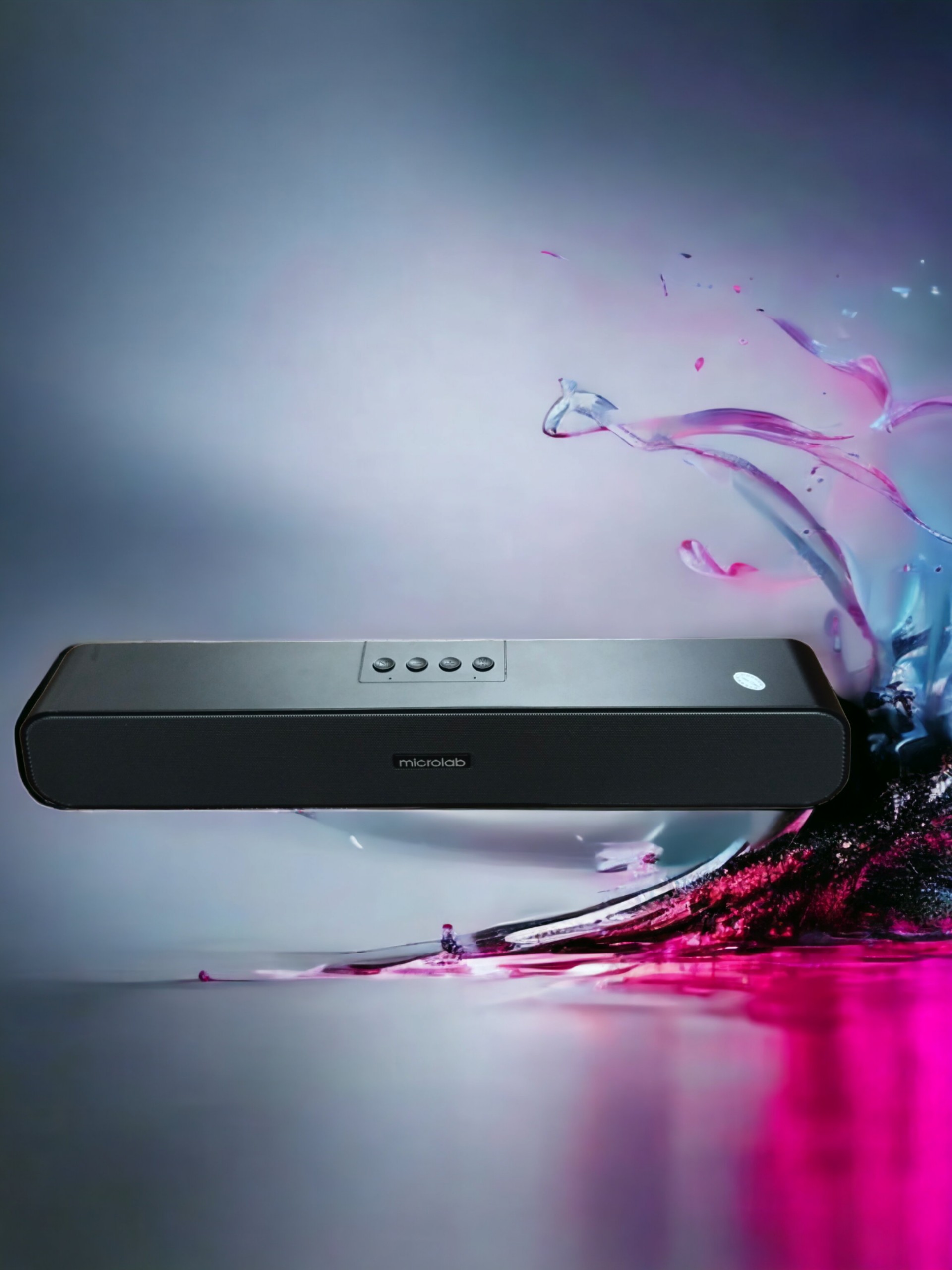 Loa Thanh bluetooth Microlab MS210, Kết nối: Bluetooth,usb,thẻ nhớ