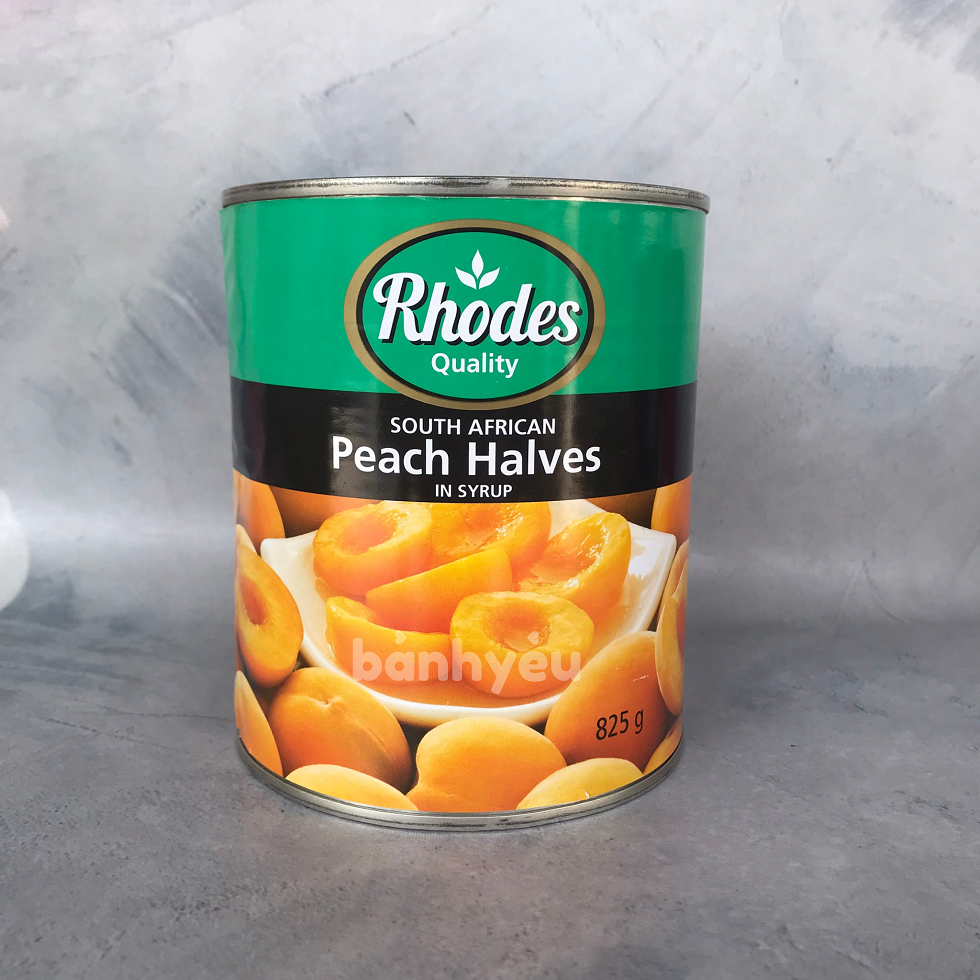 Đào, Vải, Chôm Chôm Đóng Hộp trái cây đóng lon tự chọn