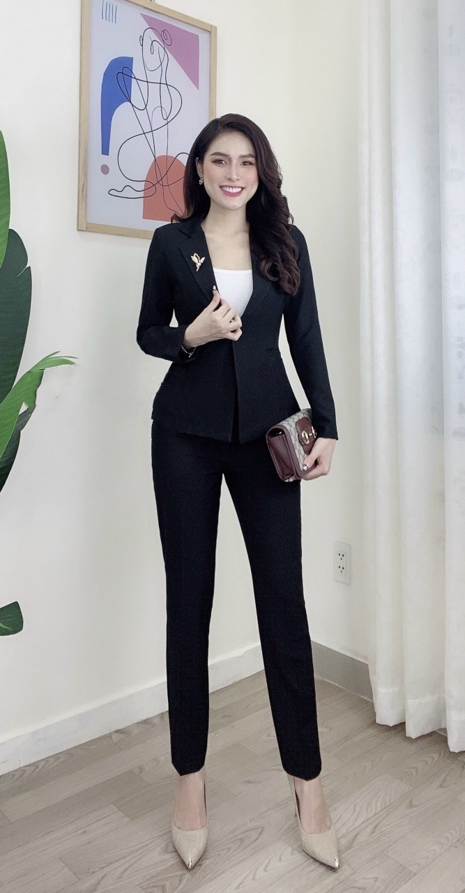 Bộ Vest Công Sở Nữ Thời Trang