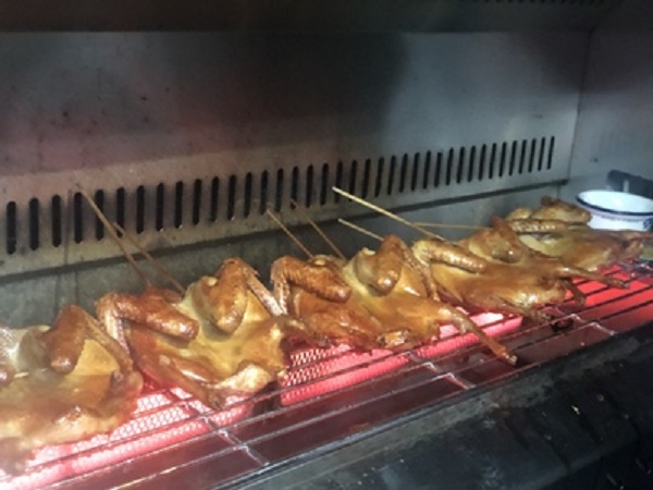 Bếp nướng BBQ 180cm dùng gas