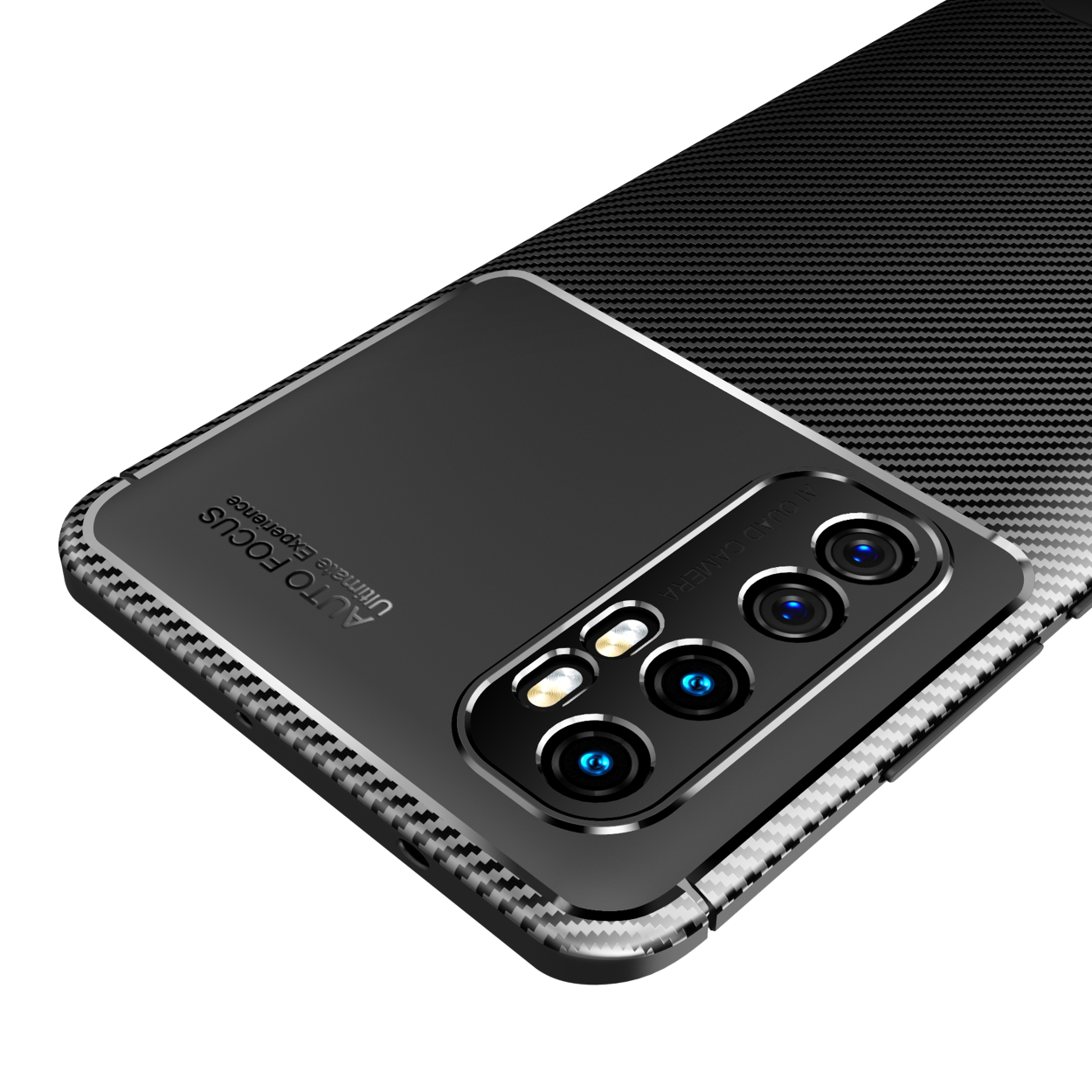 Ốp lưng Xiaomi Mi Note 10 Lite vân Rằn Ri hiệu Auto Focus cao cấp