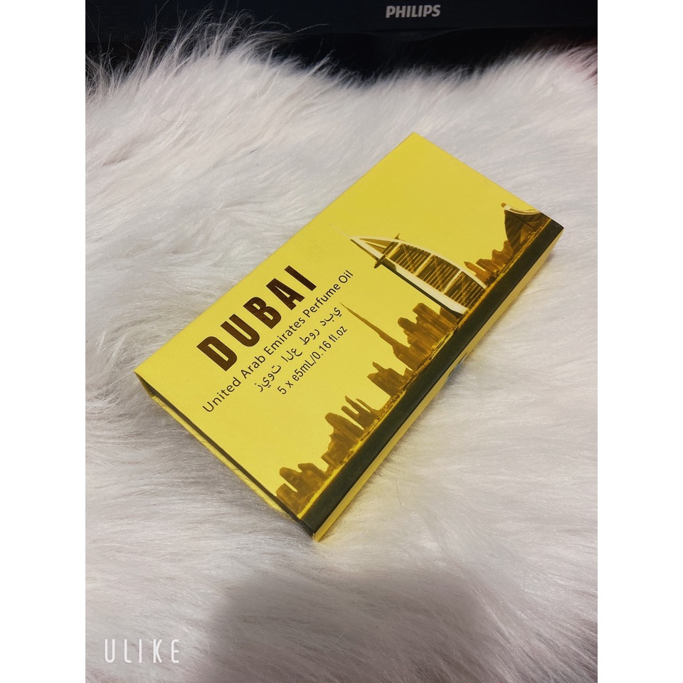 Set Tinh Dầu Nước Hoa Dubai Mini Siêu Thơm Đủ Mùi