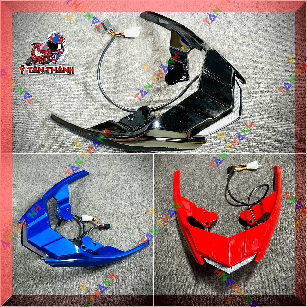 Cảng sau sirius spark có đèn MS39