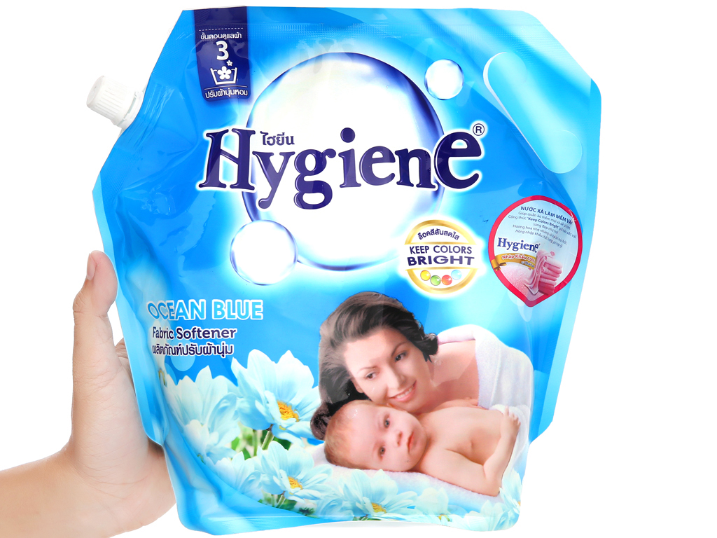 [HCM]Nước xả cho bé Hygiene Ocean Blue túi 1.8 lít