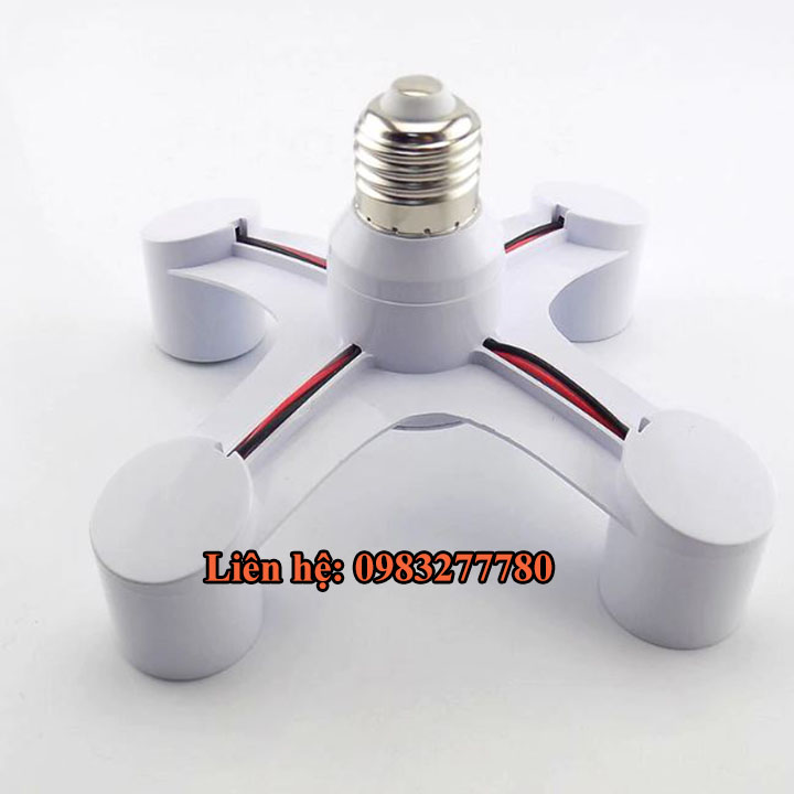 Đầu chia đui xoáy E27