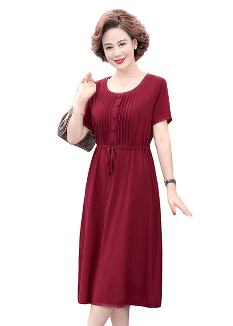 Luxury patterned dress Lz.01406