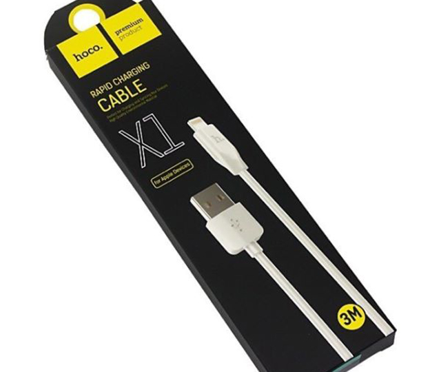 [HCM]CÁP SẠC DÂY SẠC NHANH 3M HOCO X1 CHO IPHONE IPAD