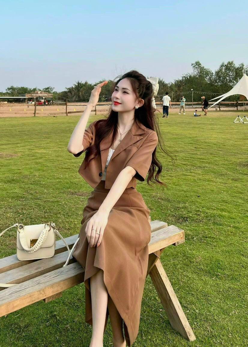 SET VEST 3 MÓN TIỂU THƯ SANG CHẢNH HÀNG CHUẨN