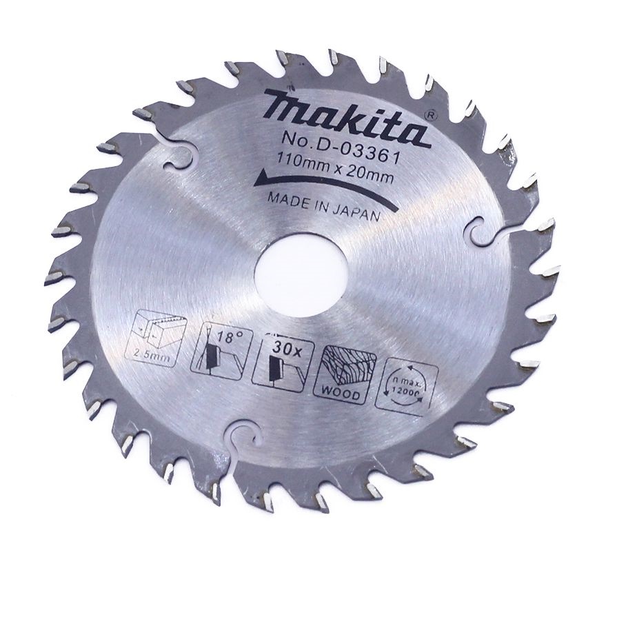 Lưỡi cắt gỗ Makita 110 (lắp máy cầm tay)