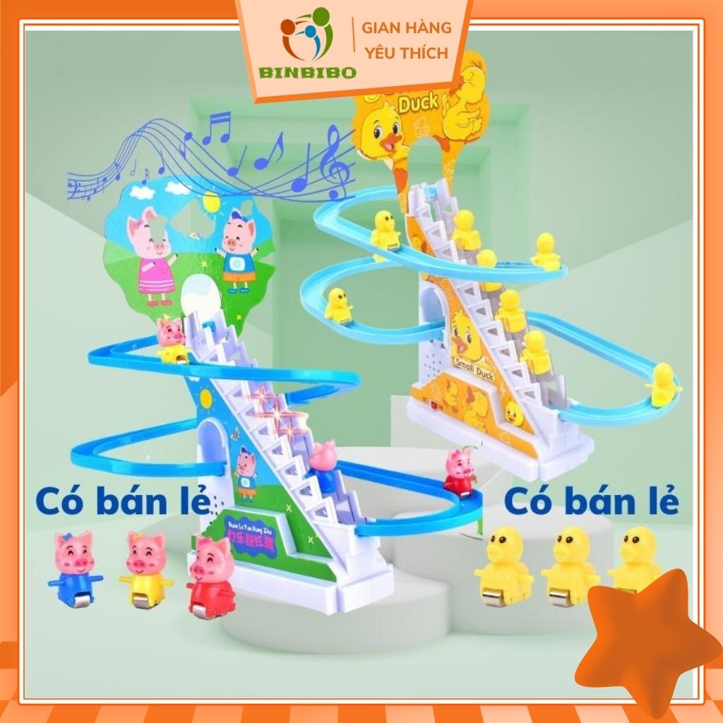 Heo peppa leo cầu thang cực vui nhộn cho bé