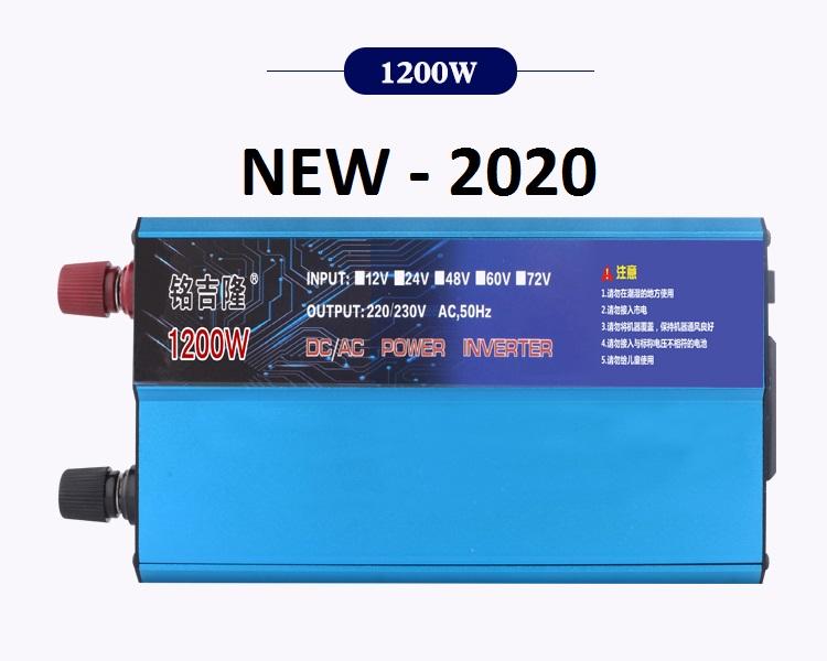Bộ kich điện inverter 12v lên 220v 1200w - bộ chuyển đổi điên 12v lên 220v