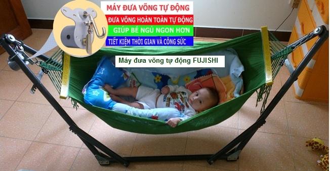 Máy Đưa Võng Tự Động Cho Bé FUJISHI