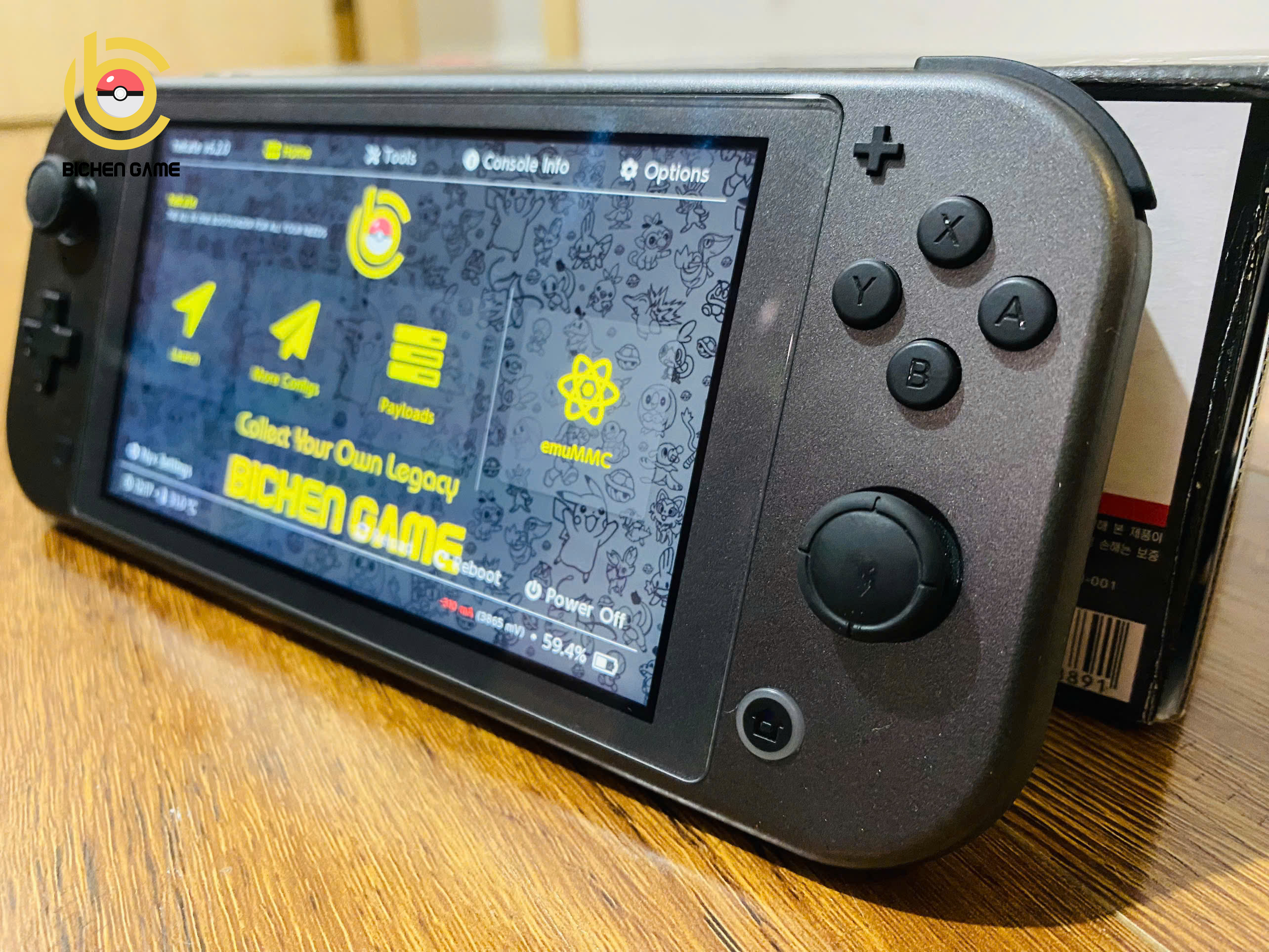 Máy chơi game Nintendo Switch Lite Mod Chip cài sẵn Game