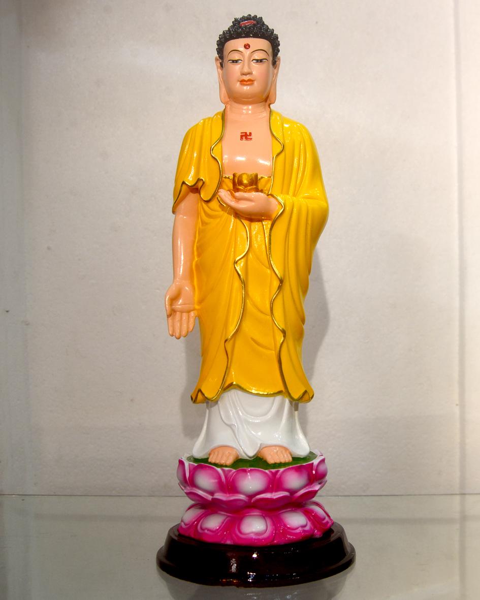 Tượng Đức Phật A Di Đà đứng cao 26cm-Nhiều mẫu