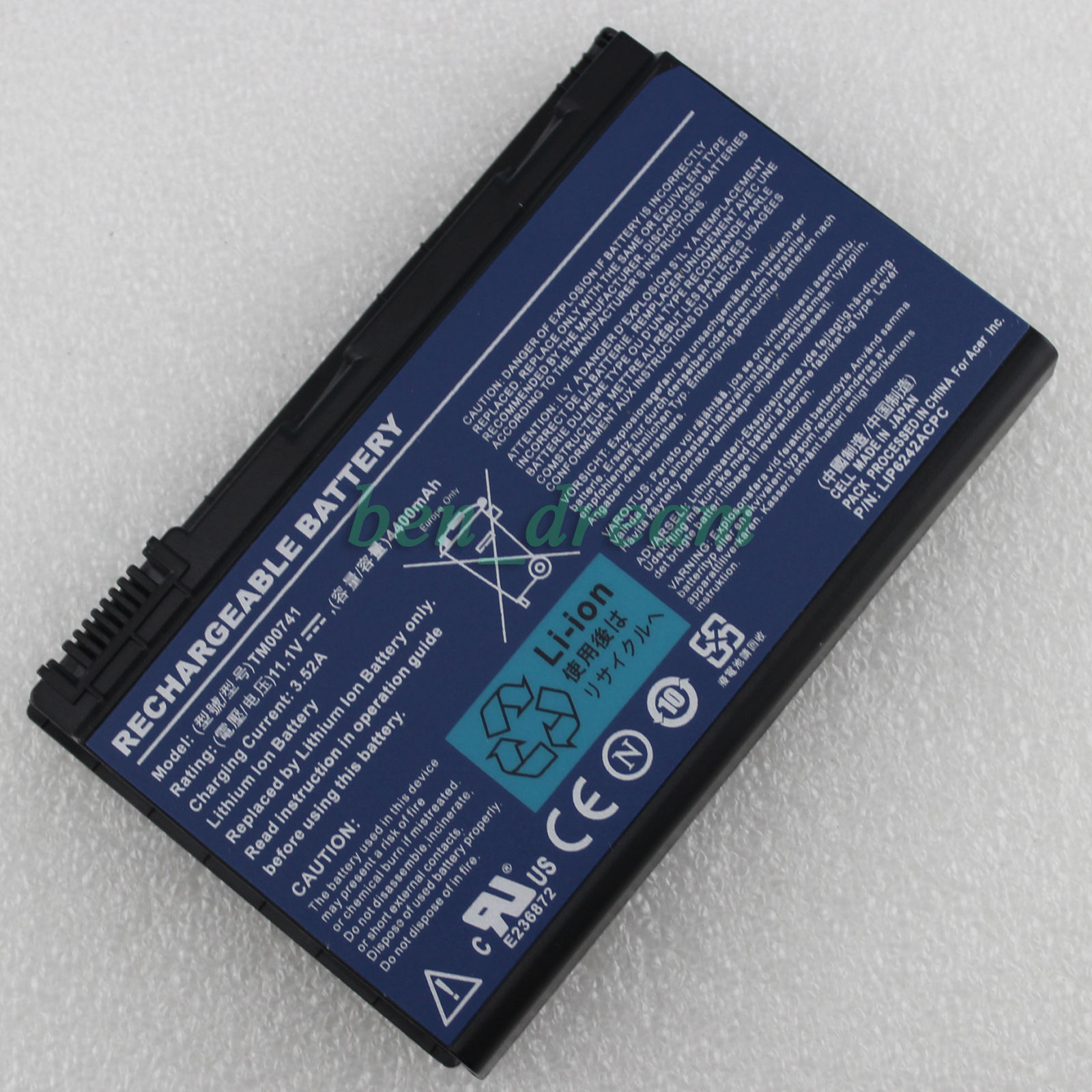 Pin laptop acer extensa 5210 5220 5230 5420 5430 5620 5630 7220 7620, travelmate 5310 5320 5520 5530 5710 5720-hàng mới 100%