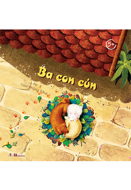 Tủ sách chồi non - ba con cún