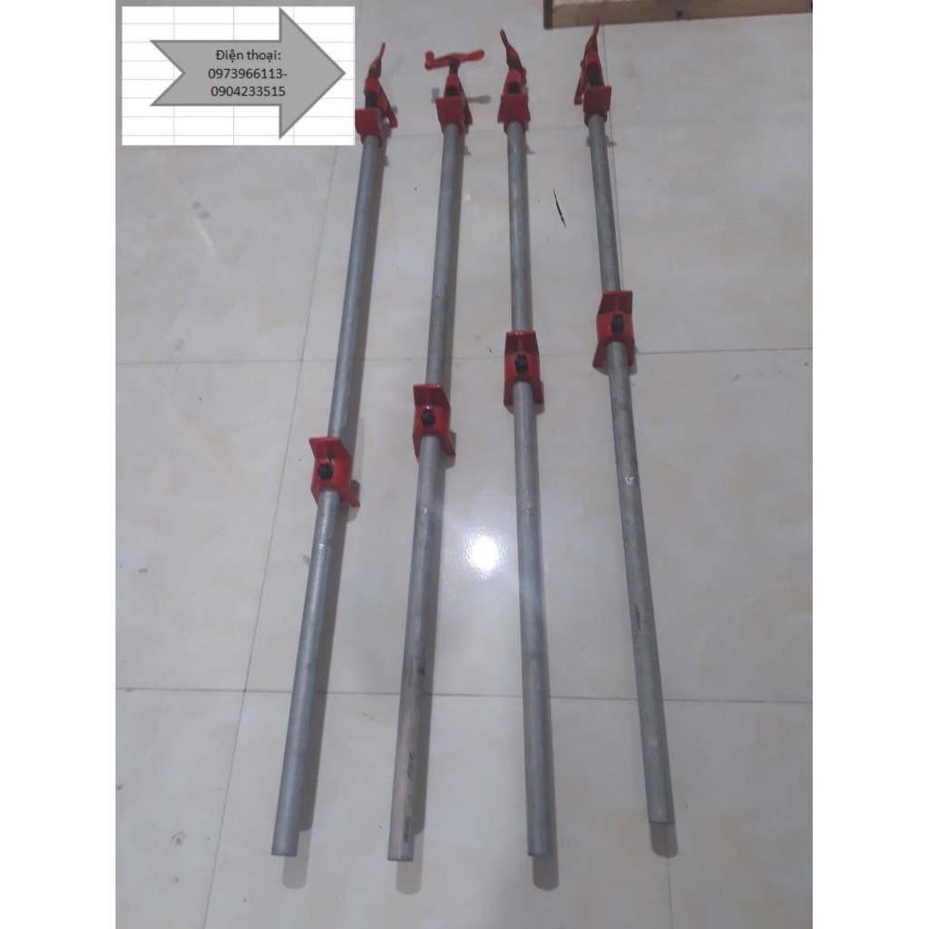 Cảo ống nước phi 27 có chân kèm ống- chuyên vam gỗ