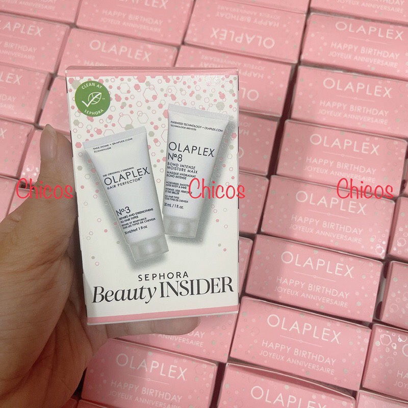 [Fullbox hàng US] Set dưỡng tóc phục hồi mini OLAPLEX SEPHORA BEAUTY INSIDER