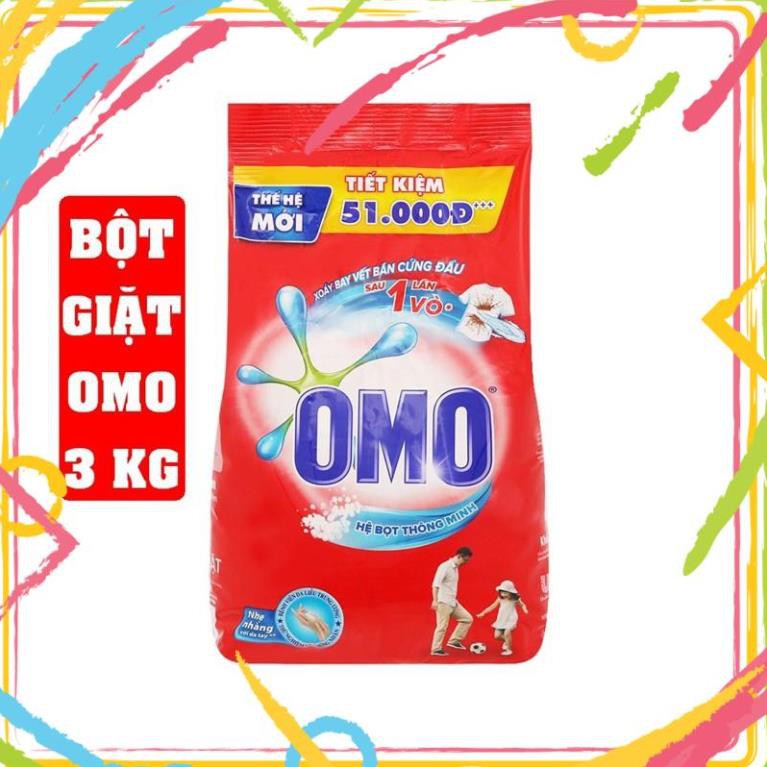 [HCM]BỘT GIẶT OMO 3KG [shophoakho]