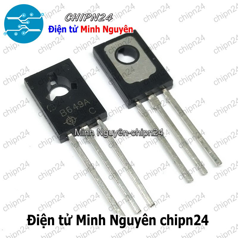 [5 con] (KT1) Transistor B649 TO-126 PNP 1.5A 160V (2SB649A 2SB649 649) - HH006114