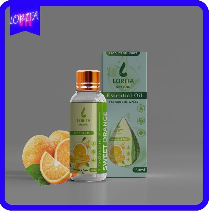 Tinh dầu thiên nhiên LORITA 20ml -nguyên chất chuyên dùng cho máy xông khuếch tán thơm phòng, thanh lọc không khí, đuổi muỗi