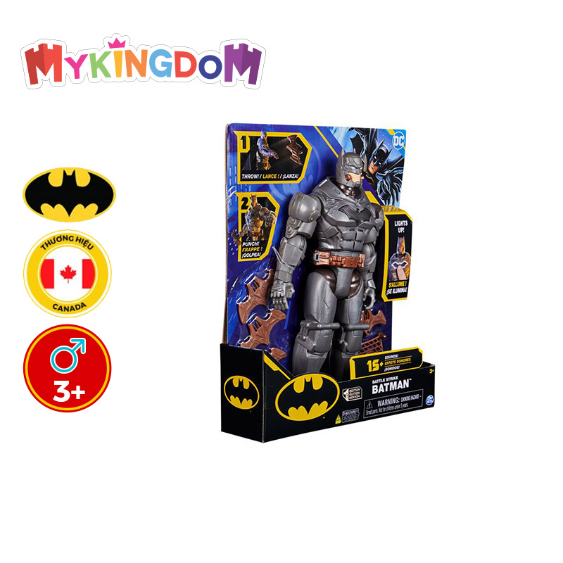 MYKINGDOM - Đồ Chơi BATMAN Mô Hình 12 Inch Giáp Robot Kèm Trang Bị 6064831