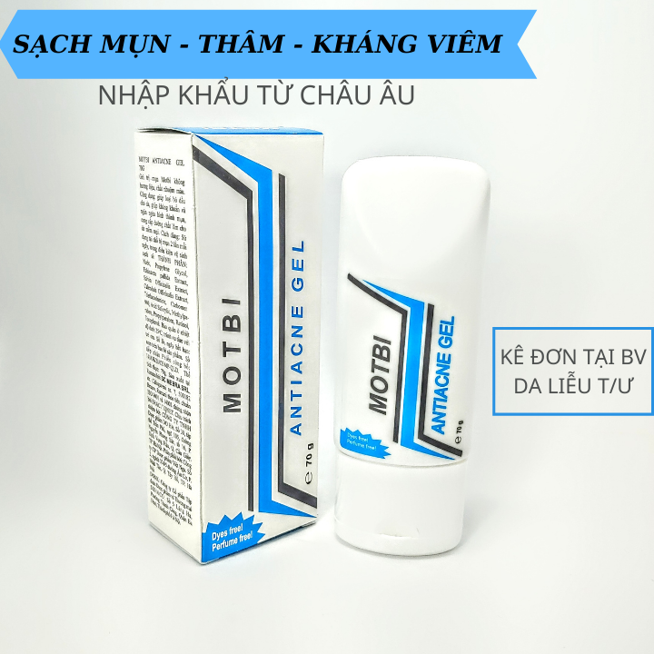 Motbi kem giảm mụn motbi antiacne gel 70g