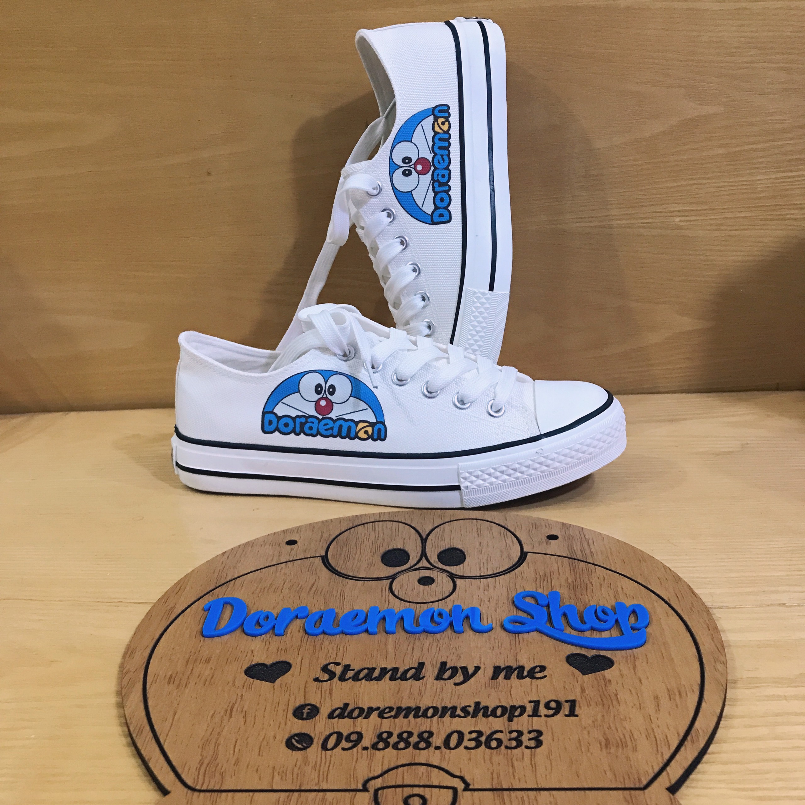 Giày Sneaker Doremon Doraemon Đáng Yêu
