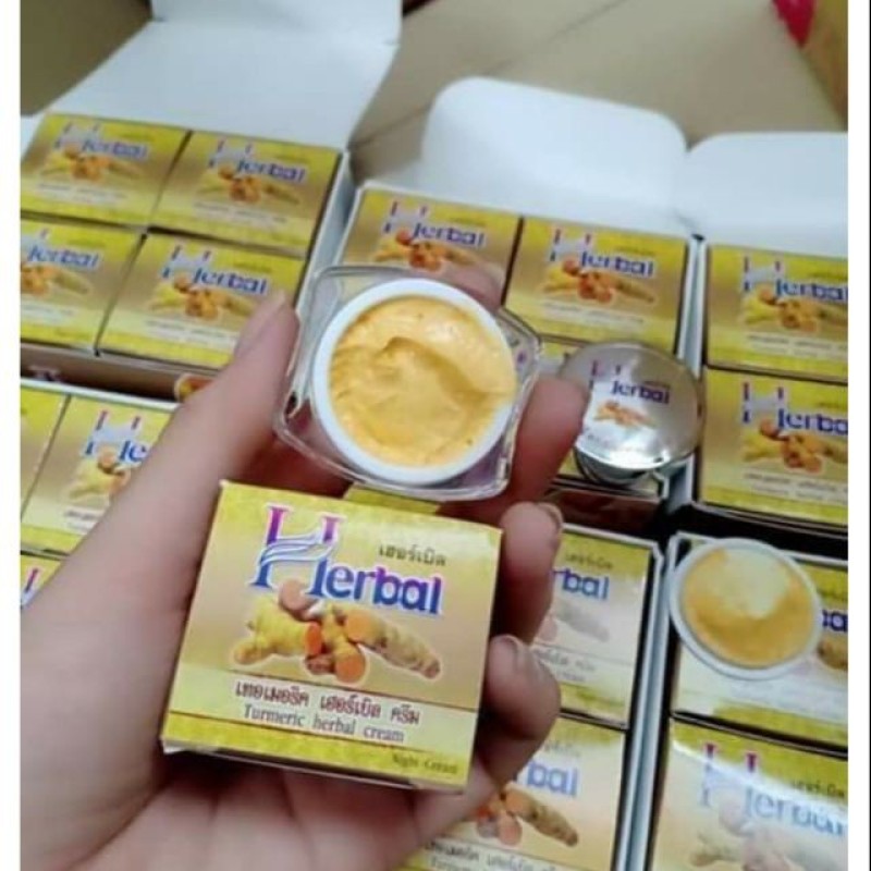 Kem nghệ Herbal Thái Lan trắng da giảm mụn chống thâm