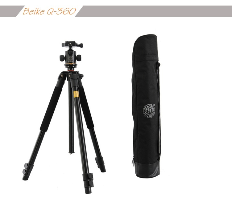 Chân máy ảnh Tripod Beike Q-360 + Remote cho máy ảnh
