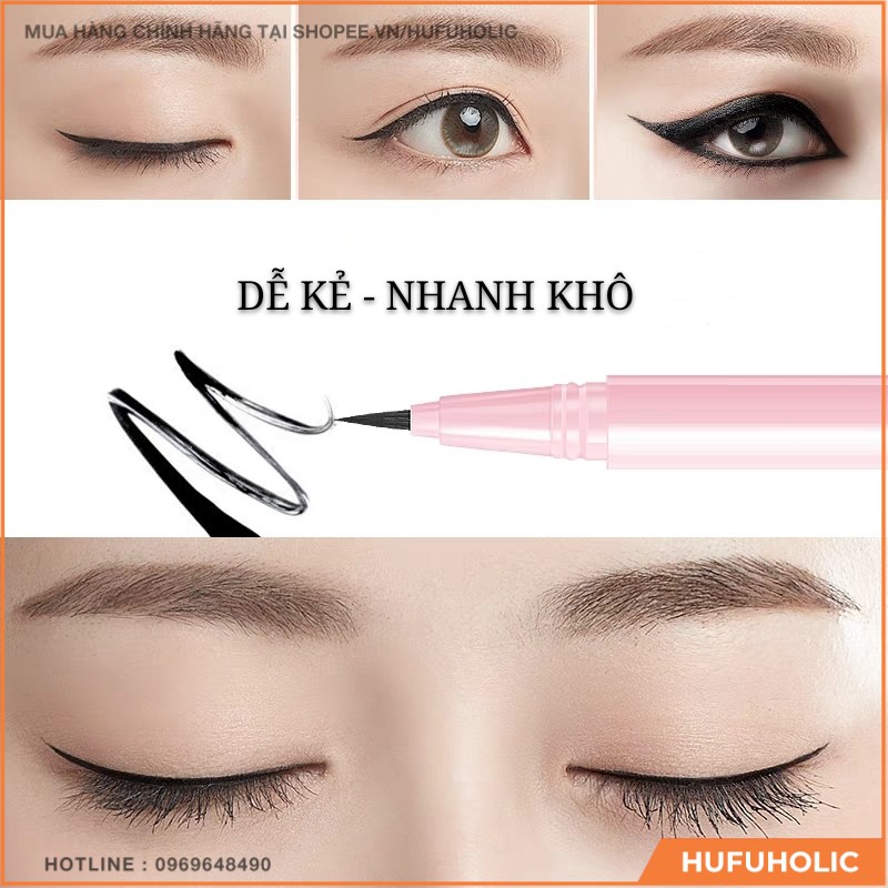 [sale] MAYCREATE – Bút kẻ mắt Charm Cool Black Eyeliner TÔNG 02