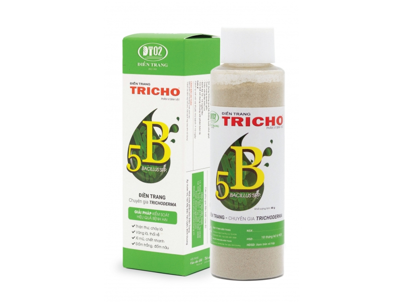 CHẾ PHẨM SINH HỌC TRICHODERMA BACILLUS TRICHO-5B 50GR ChacNguyenshop