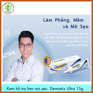 Kem Dermatix Ultra hỗ trợ làm phẳng, mềm, và mờ sẹo lồi, sẹo thâm, sẹo phì đại - Bảo vệ da khỏi tia UVA và UVB - Hộp 15 gram[TBYT H-Care] thumbnail