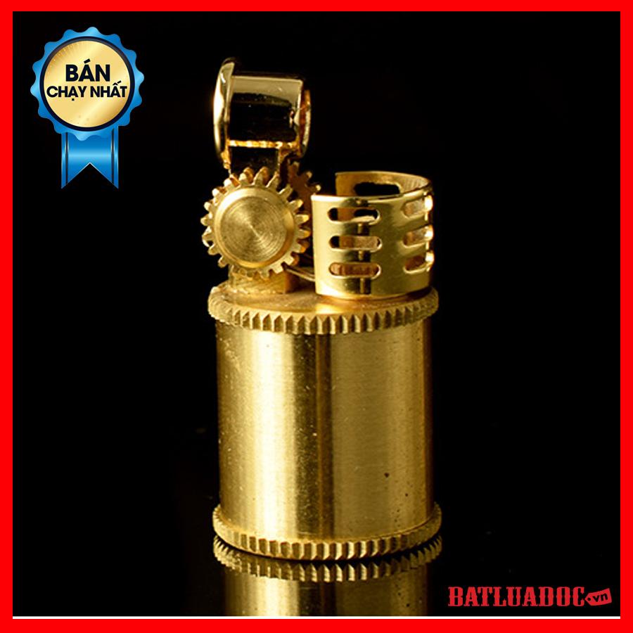 Hộp Quẹt Bật Lửa Zorro 583 Đồng Thau Sử Dụng Xăng Đá Cao Cấp (KHÔNG CHỨA XĂNG GAS)