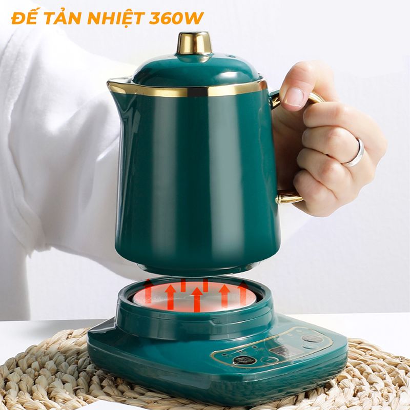 [ BẢO HÀNH 12 THÁNG CHÍNH HÃNG ] Cốc Chưng Yến, Cốc Điện Mini Đa Năng Hầm, Hâm, Ủ Cháo,  Giữ Nóng Thức Ăn, Giữ Nhiệt, Tiện Lợi Cho Các Bạn Công Sở, Có màu xanh và màu hồng - Bảng sử dụng tiếng Việt