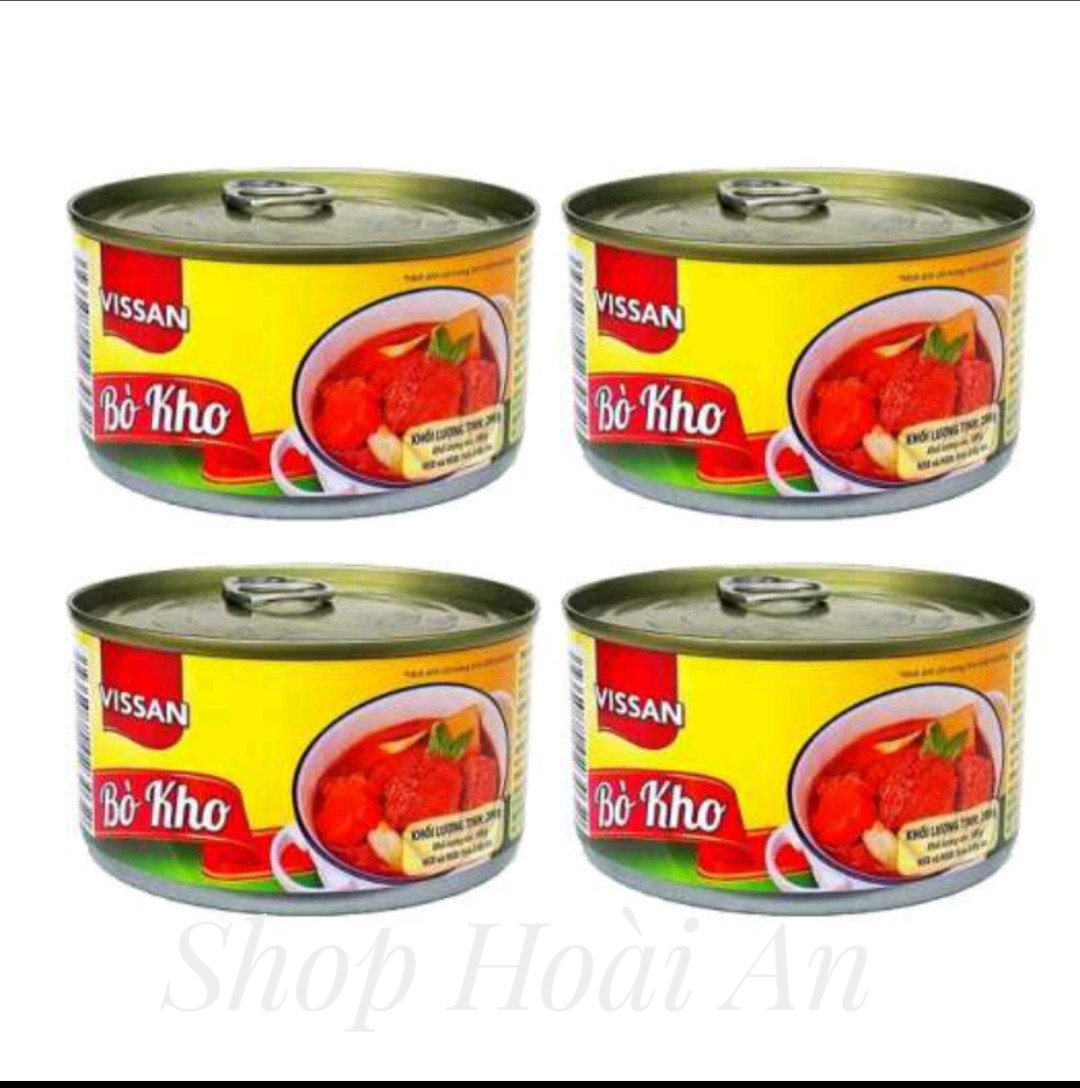 Bò Kho Vissan Hộp 200g (Date mới)
