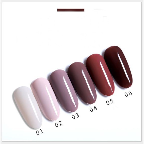 Sơn gel AS chọn lẻ 6 màu MQ