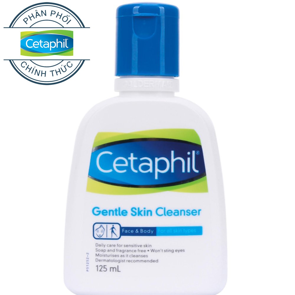 [HCM]Sữa rửa mặt Cetaphil Gentle Skin Cleanser 125ml