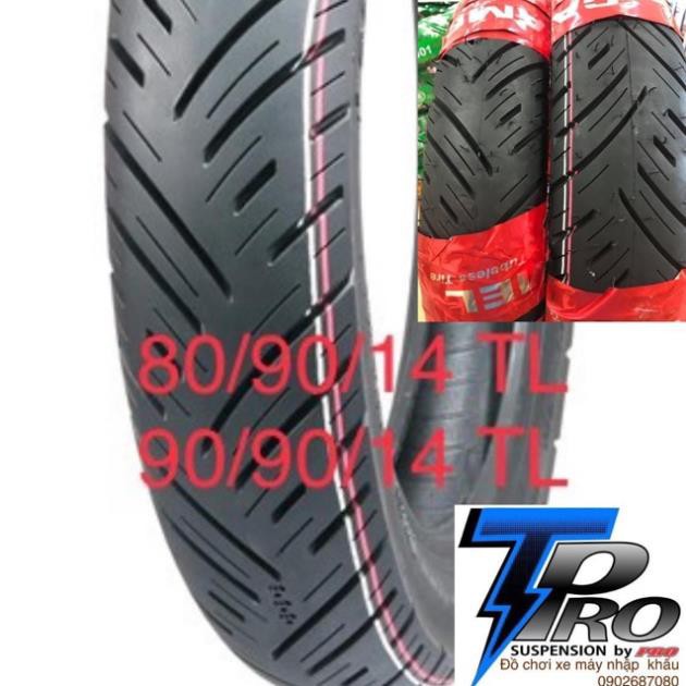 [HCM]Vỏ lốp camel tháilank 635 80/90/14 & 80/90/14 vison click (không xài ruột) CAMEL CMI _ cameltire