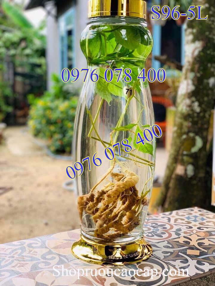 Bình ngâm rượu hàn quốc 5 lít