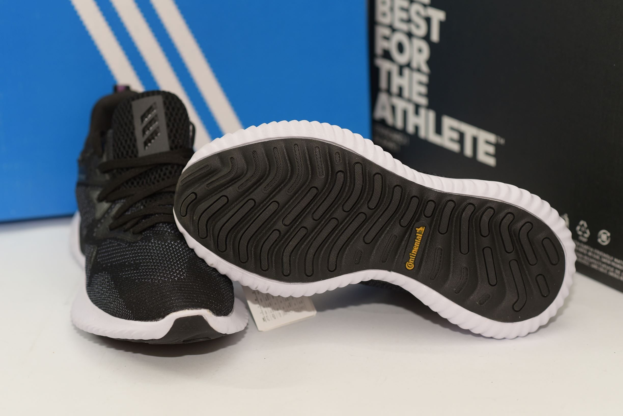 [Siêu Sale] Giày Sneaker Nam Nữ Alphabounce Beyond Đen Đế Trắng (Fullbox+ Tặng hộp bảo vệ box)