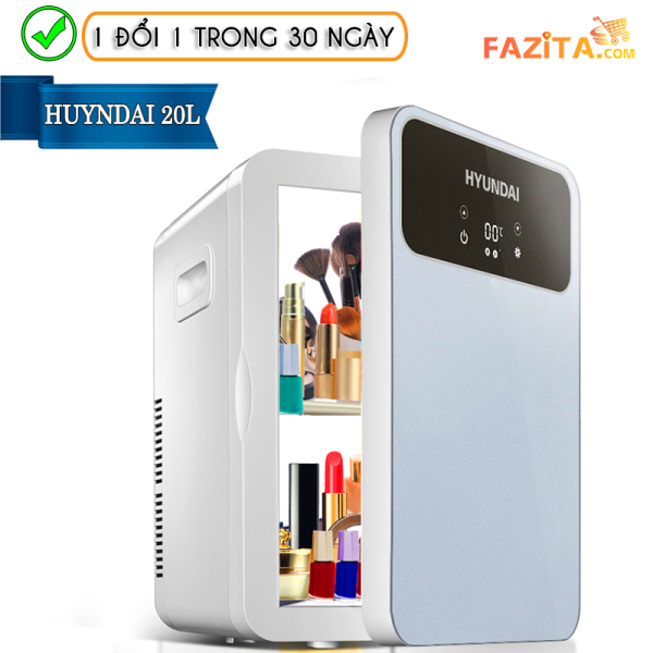 Giá bán Tủ lạnh mini HUYNDAI 20L CHÍNH HÃNG loại 1 | Bảo quản mỹ phẩm cao cấp (Sẵn hàng giao ngay 2h)