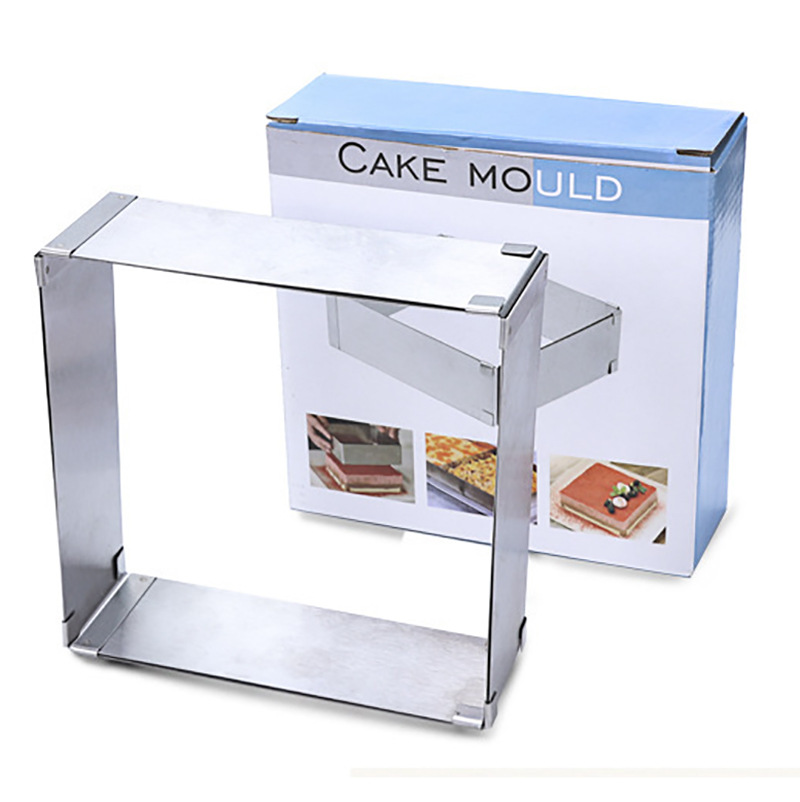 Khuôn*Vuông* Thay Đổi Kích Thước/ Mousse Ring/ Cheesecake