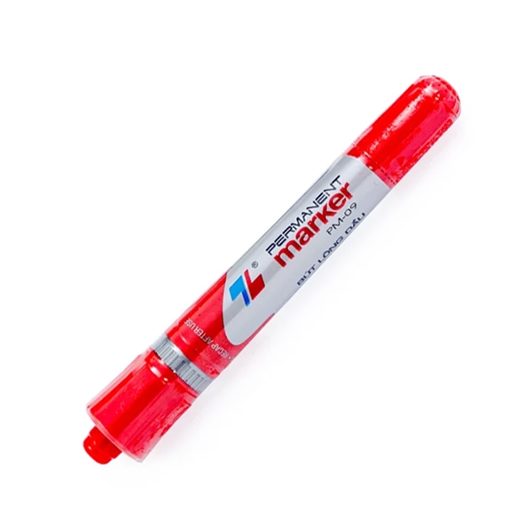 Bút lông dầu thiên long pm09 - mực đỏ