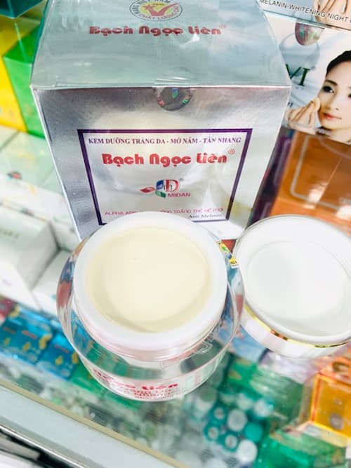 Kem Trắng Da Nám Tàn Nhang Bạch Ngọc Liên